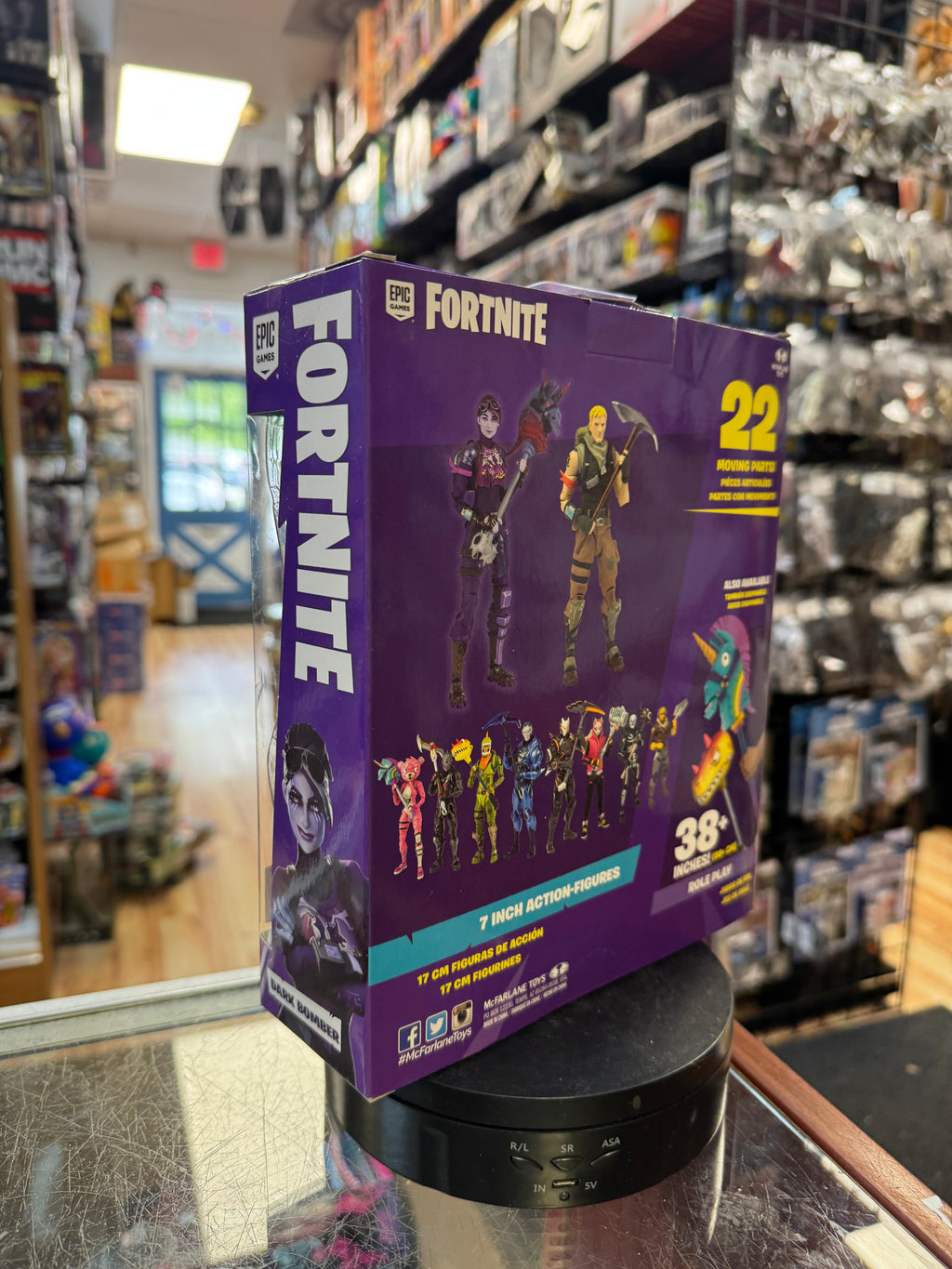 Dark Bomber (Fortnite, McFarlane) *SEALED* product image 3, provided for visual reference and product detail review