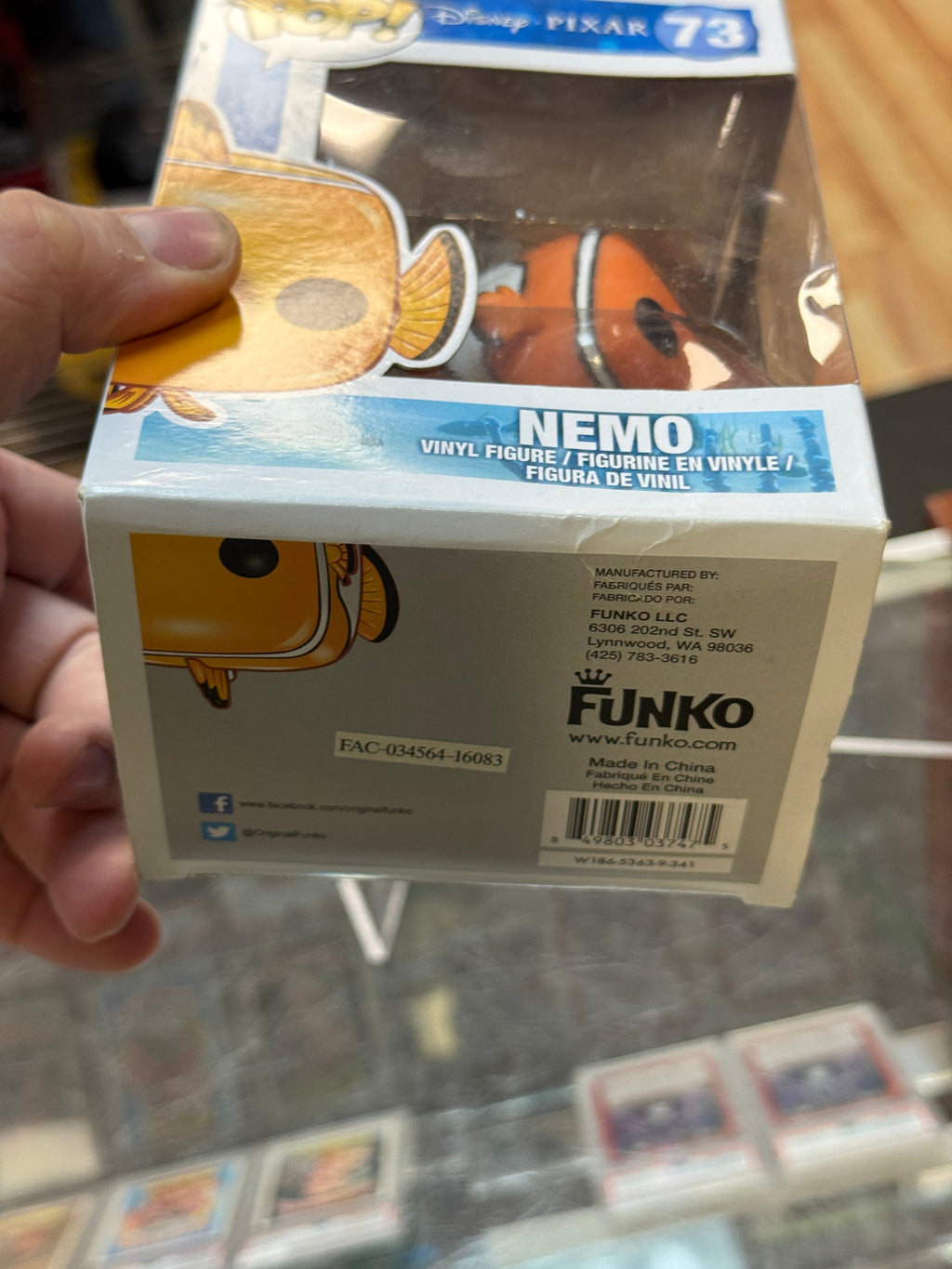 Nemo #73 (Funko Pop, Disney Finding Nemo) product image 11, provided for visual reference and product detail review