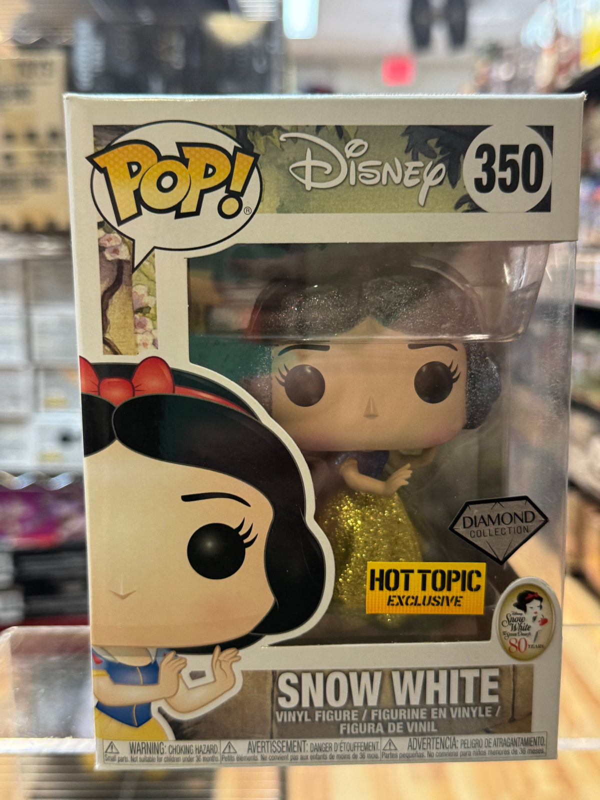Diamond Snow White #350 (Funko Pop,Disney) product image 1, provided for visual reference and product detail review