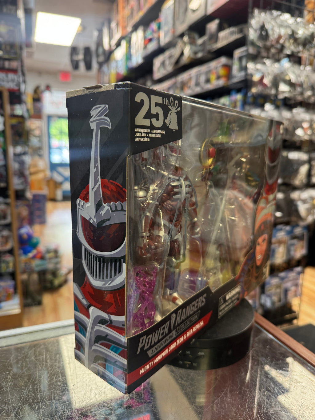 Lord Zedd & Rita Repulsa 2 Pack (Power Rangers, Lightning Collection) SEALED product image 5, provided for visual reference