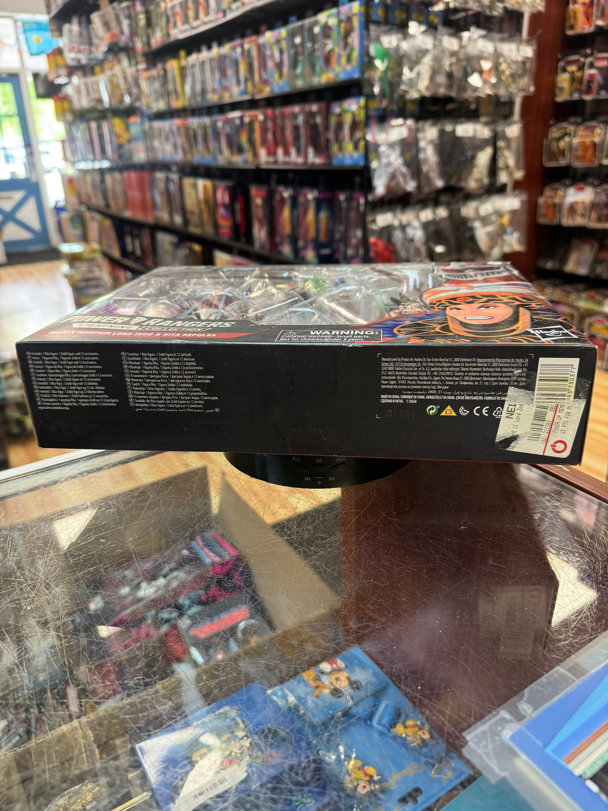 Lord Zedd & Rita Repulsa 2 Pack (Power Rangers, Lightning Collection) SEALED product image 6, provided for visual reference