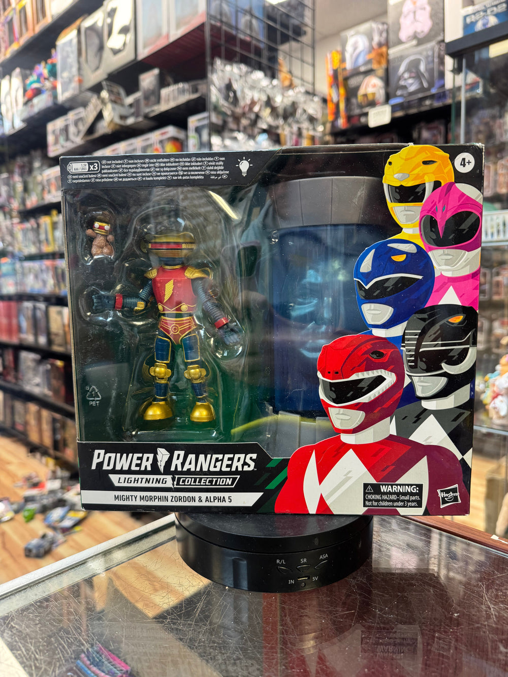 Zordon & Alpha 5 2 Pack (Power Rangers, Lightning Collection) *SEALED*