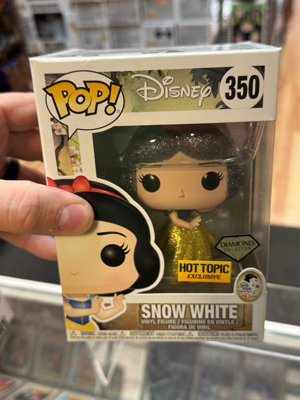 Diamond Snow White #350 (Funko Pop,Disney) product image 10, provided for visual reference and product detail review