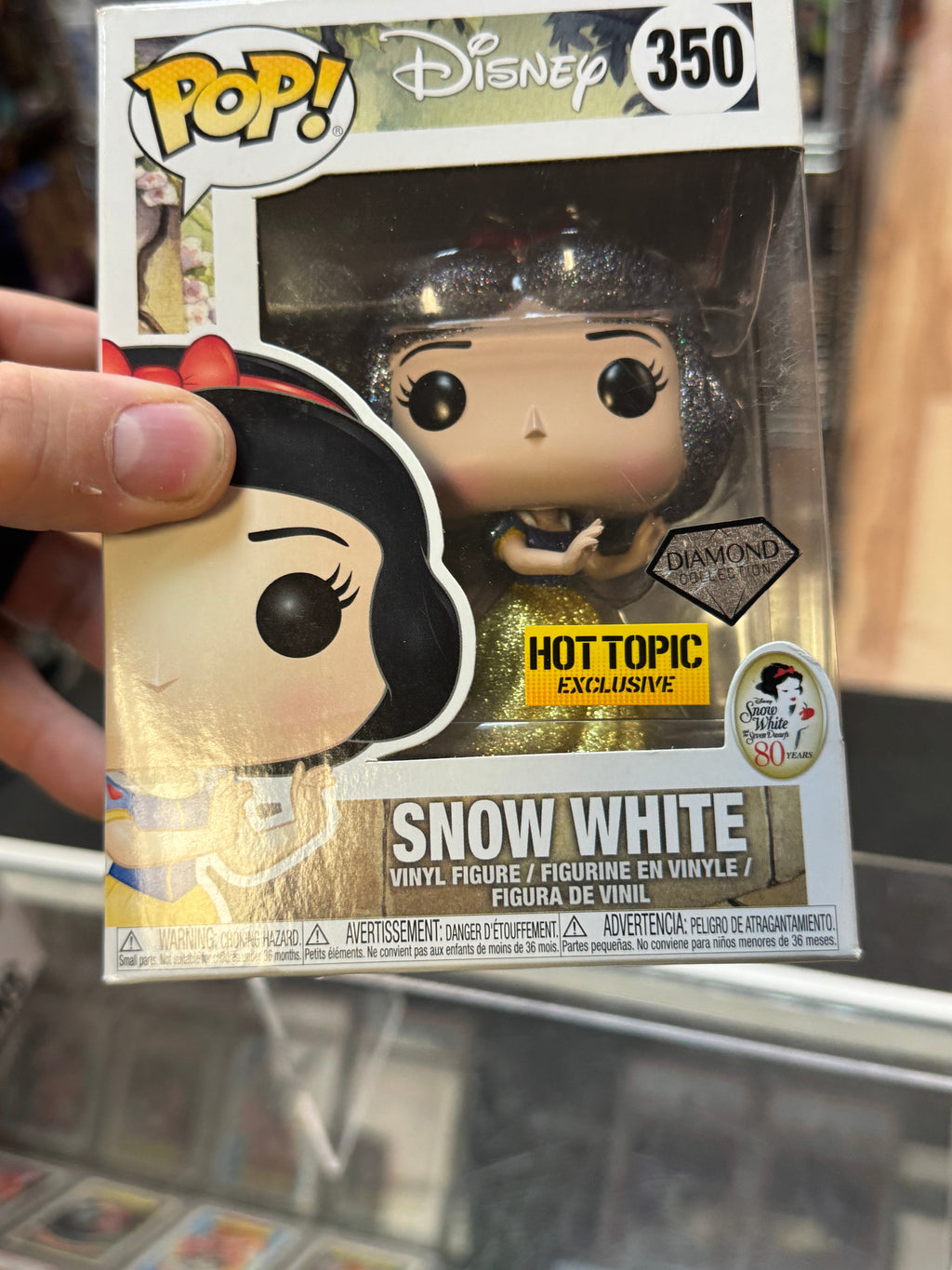 Diamond Snow White #350 (Funko Pop,Disney) product image 9, provided for visual reference and product detail review