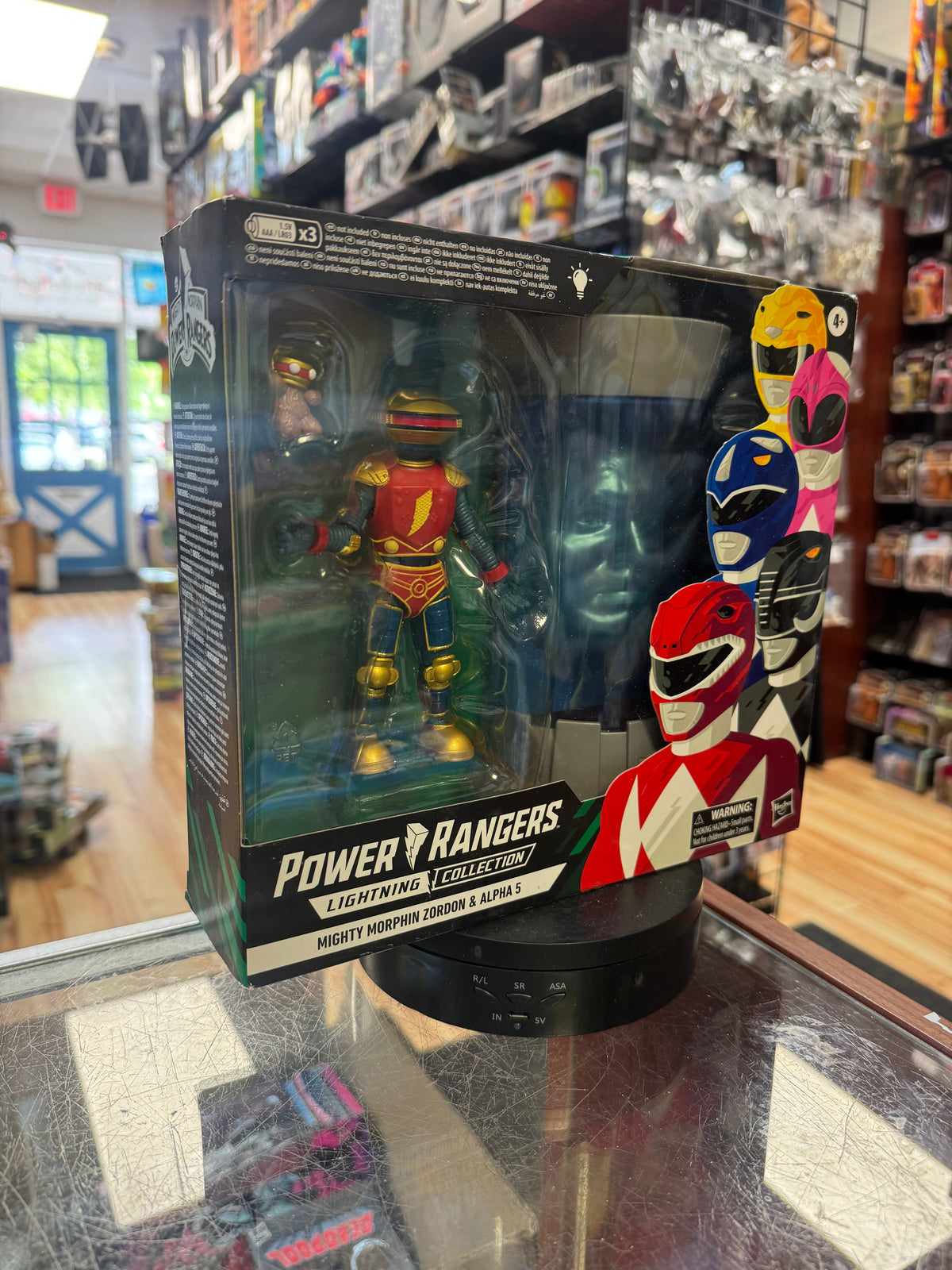 Zordon & Alpha 5 2 Pack (Power Rangers, Lightning Collection) *SEALED* product image 5, provided for visual reference and