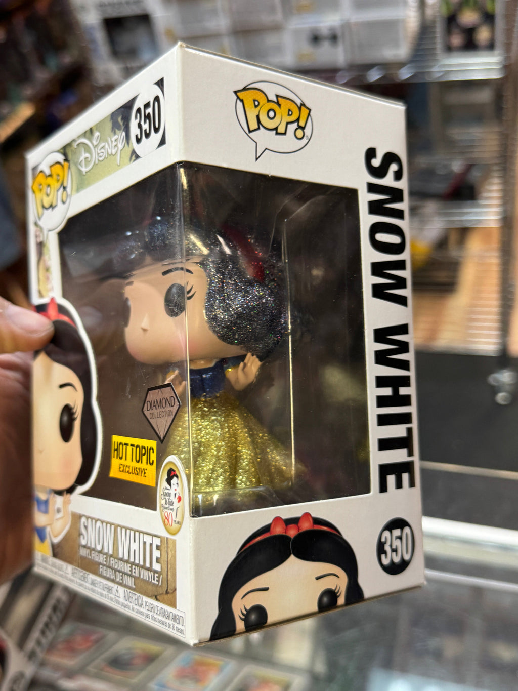 Diamond Snow White #350 (Funko Pop,Disney) product image 7, provided for visual reference and product detail review