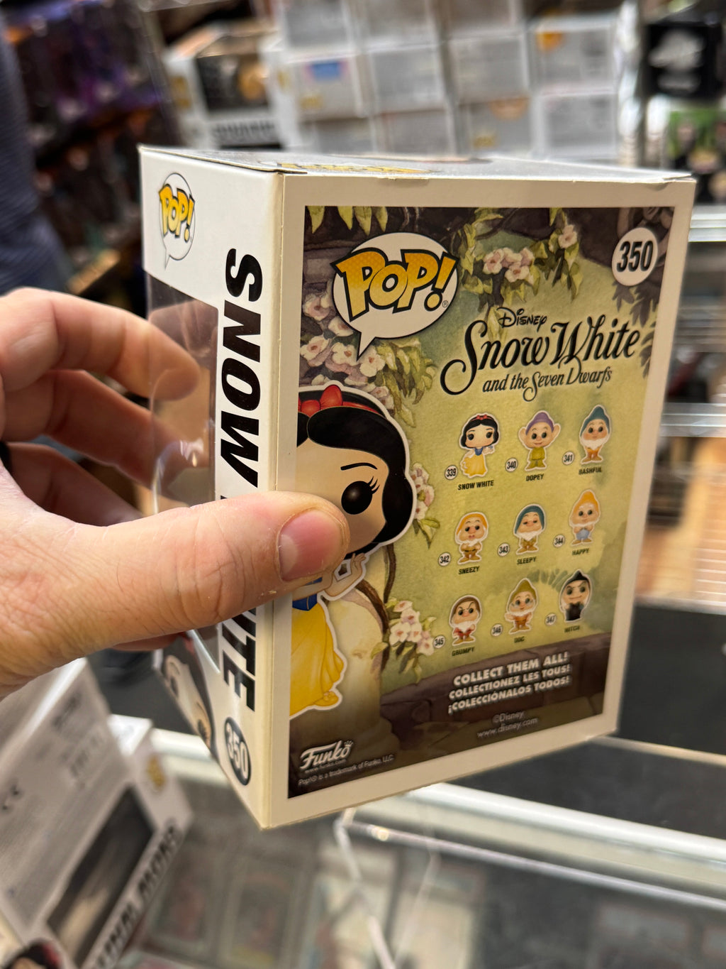Diamond Snow White #350 (Funko Pop,Disney) product image 2, provided for visual reference and product detail review
