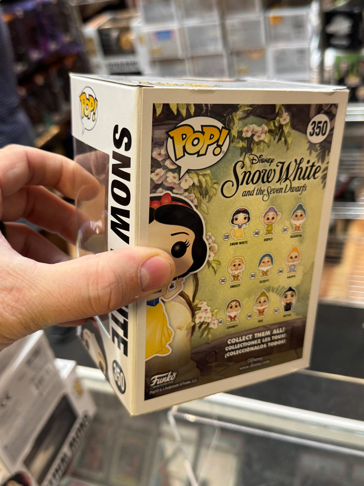 Diamond Snow White #350 (Funko Pop,Disney) product image 2, provided for visual reference and product detail review