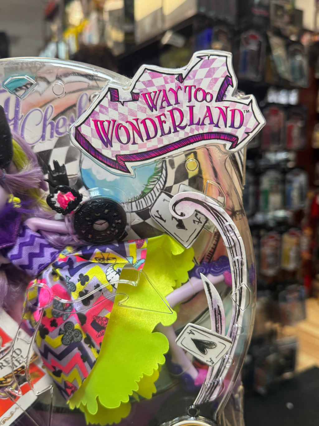 Ways to Wonderland Kitty Cheshire CJF41 (Ever After High, Mattel) SEALED product image 12, provided for visual reference and
