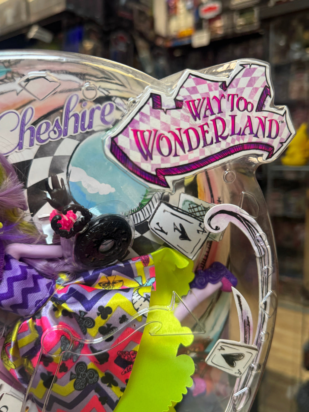 Ways to Wonderland Kitty Cheshire CJF41 (Ever After High, Mattel) SEALED product image 8, provided for visual reference and