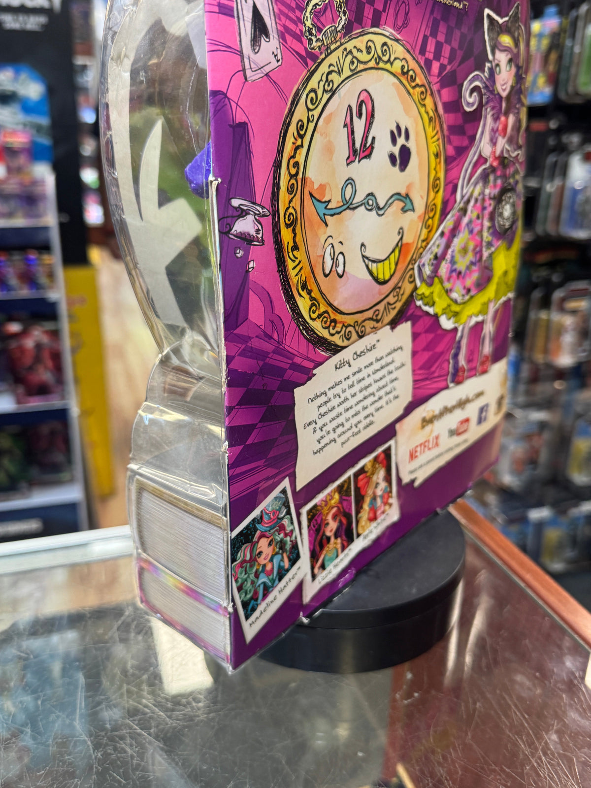 Ways to Wonderland Kitty Cheshire CJF41 (Ever After High, Mattel) SEALED product image 4, provided for visual reference and