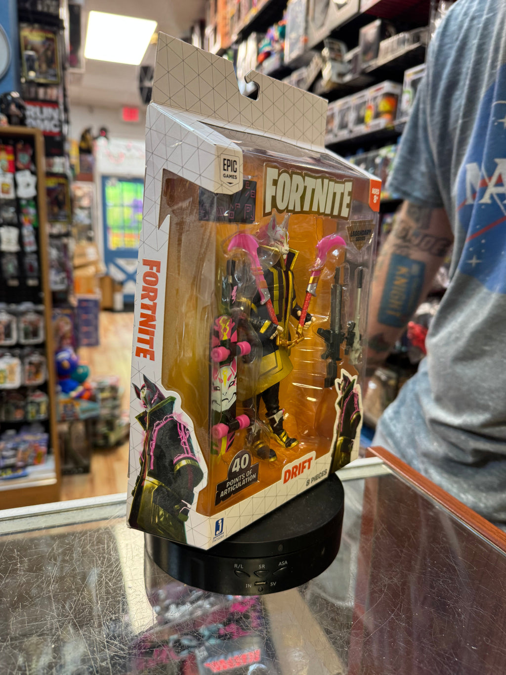 Drift 6" (Fortnite, Jazwares) **SEALED** product image 5, provided for visual reference and product detail review
