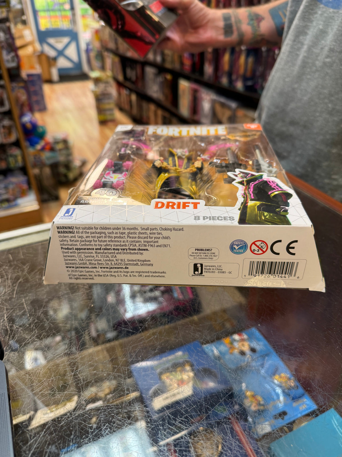 Drift 6" (Fortnite, Jazwares) **SEALED** product image 6, provided for visual reference and product detail review