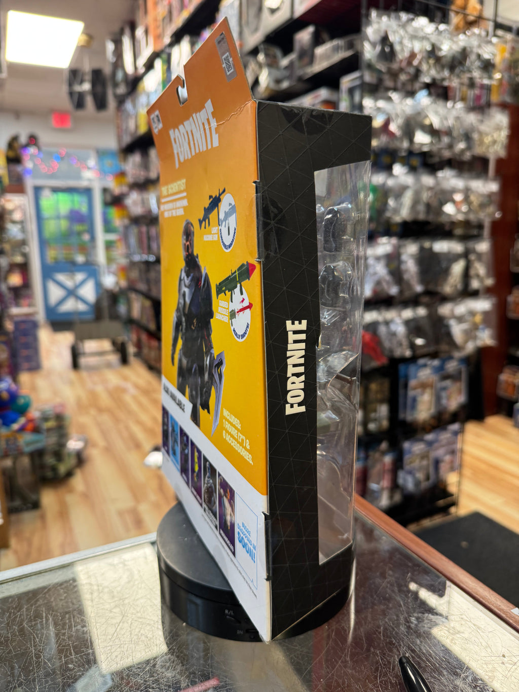 The Scientist 6" (Fortnite, Jazwares) **SEALED** product image 4, provided for visual reference and product detail review