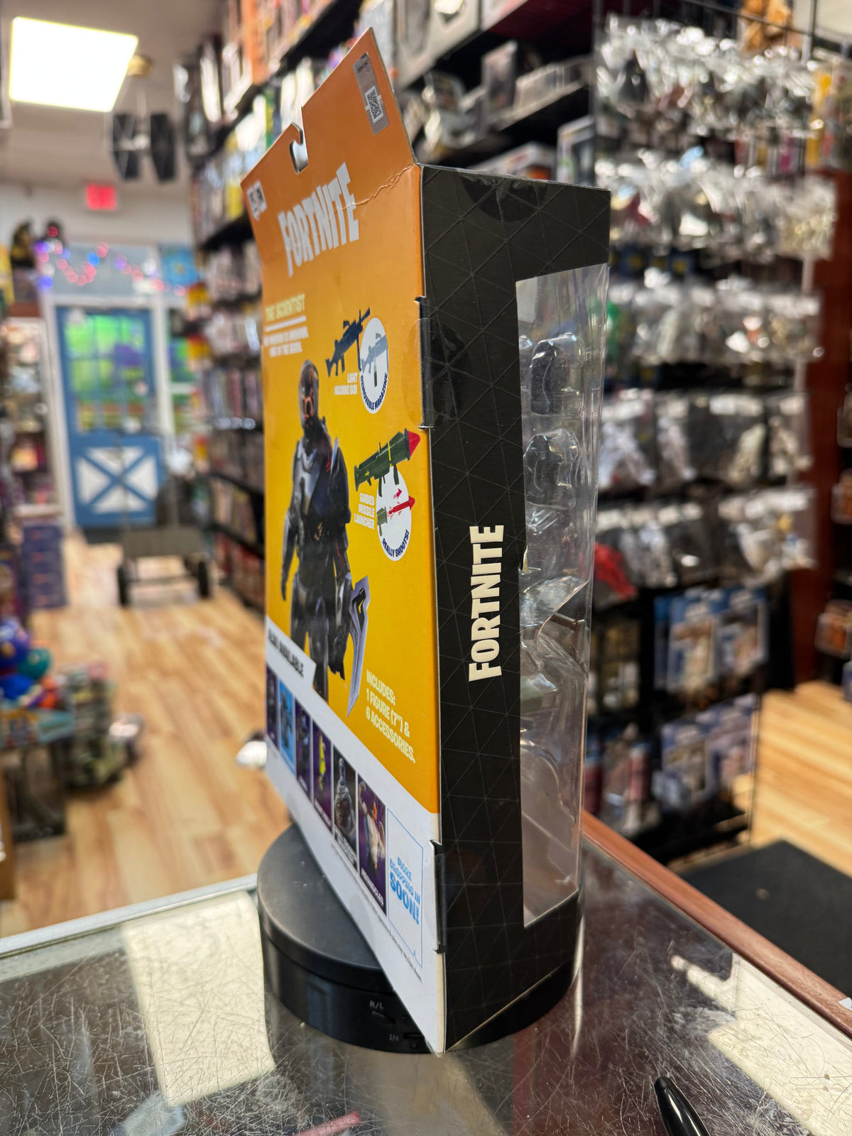 The Scientist 6" (Fortnite, Jazwares) **SEALED** product image 4, provided for visual reference and product detail review