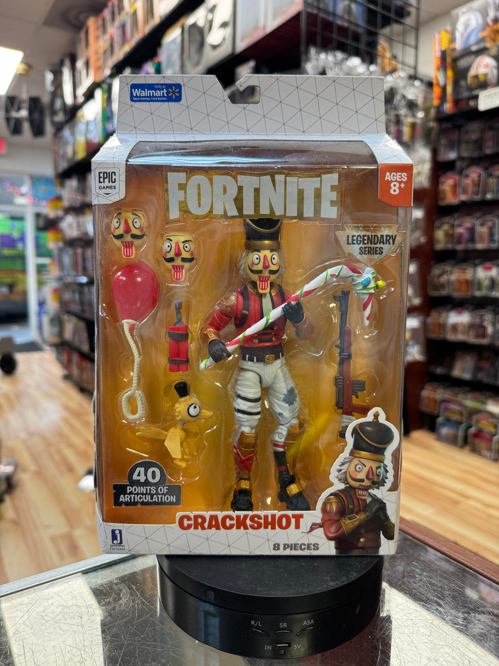 Crackshot Walmart Exclusive 6" (Fortnite, Jazwares) **SEALED** product image 1, provided for visual reference and product