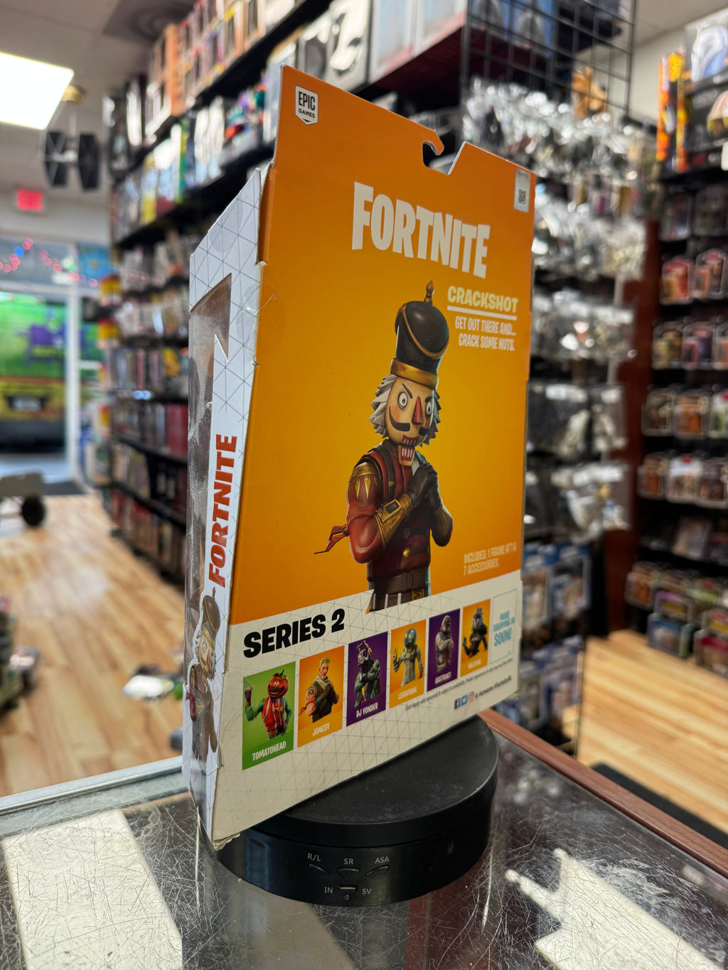 Crackshot Walmart Exclusive 6" (Fortnite, Jazwares) **SEALED** product image 3, provided for visual reference and product