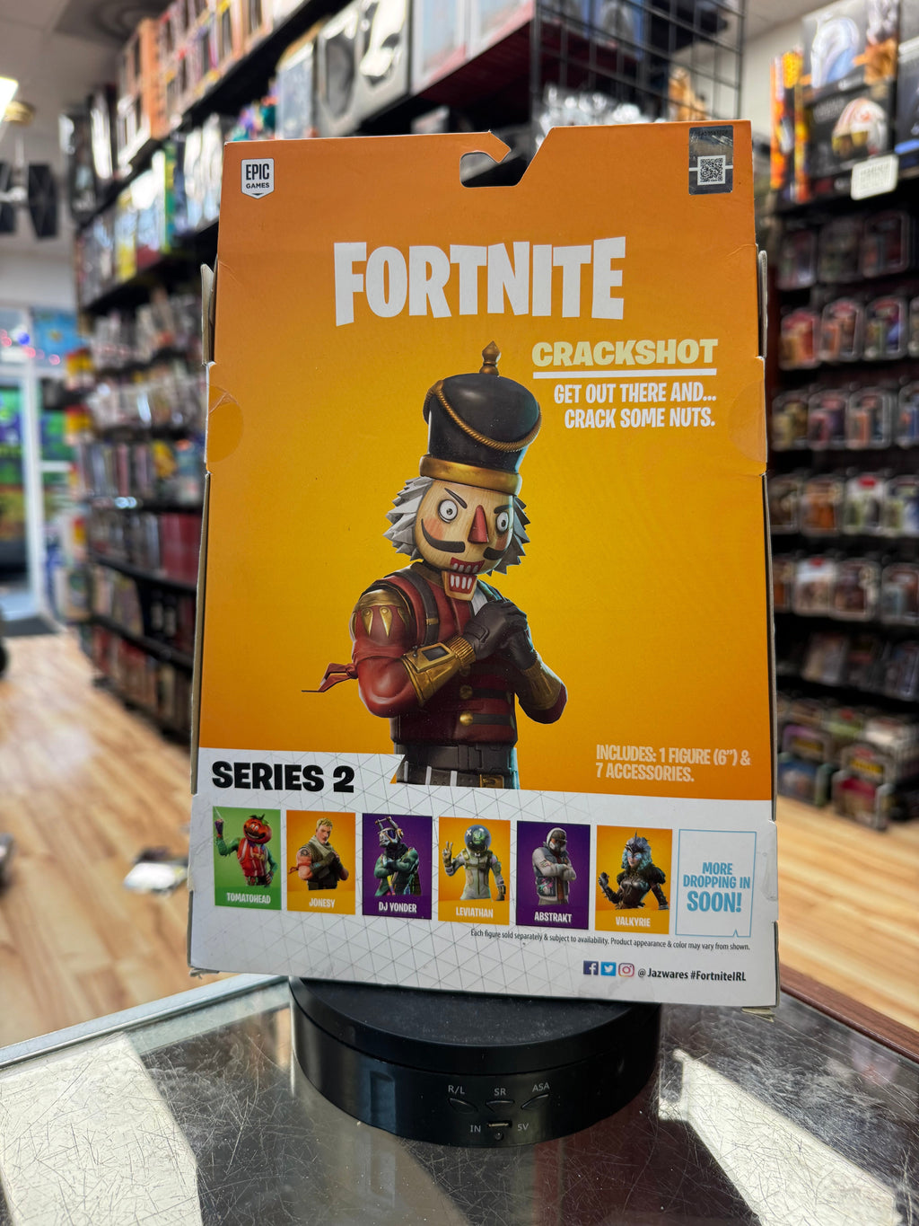 Crackshot Walmart Exclusive 6" (Fortnite, Jazwares) **SEALED** product image 4, provided for visual reference and product