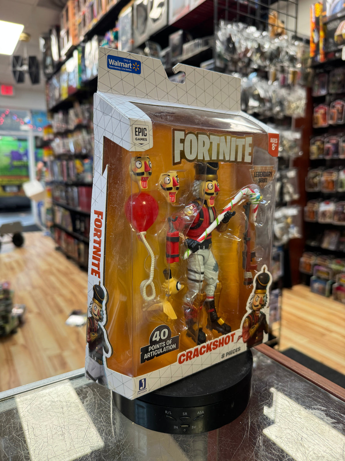 Crackshot Walmart Exclusive 6" (Fortnite, Jazwares) **SEALED** product image 6, provided for visual reference and product