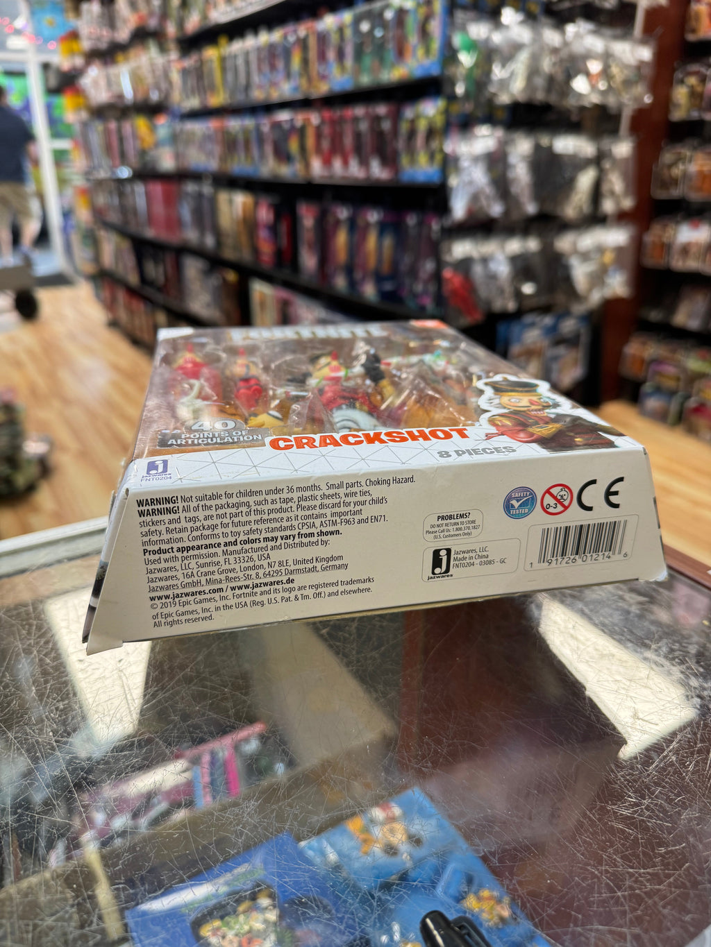 Crackshot Walmart Exclusive 6" (Fortnite, Jazwares) **SEALED** product image 7, provided for visual reference and product