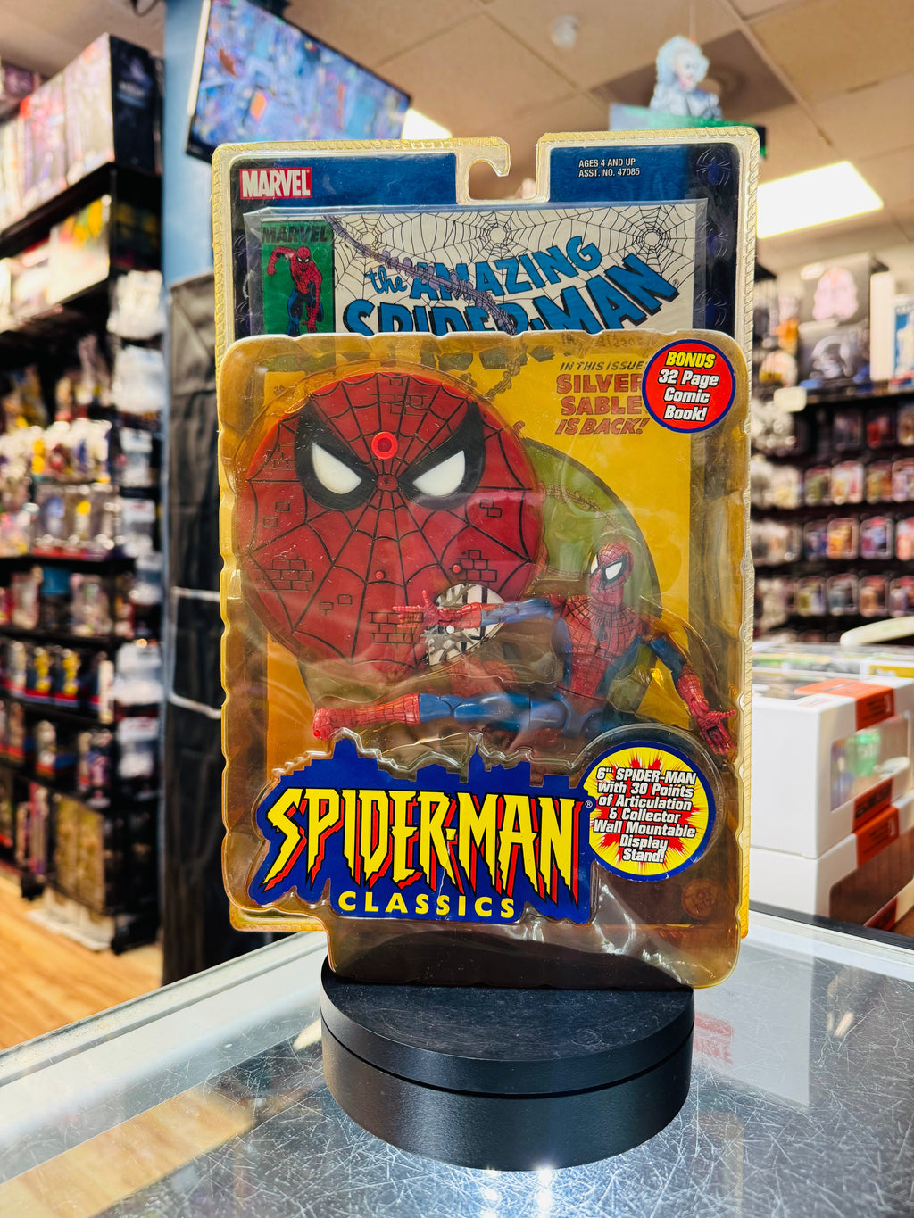 Spider-Man -Todd McFarlane- (Vintage Marvel Legends, Toybiz) *SEALED* product image 1, provided for visual reference and