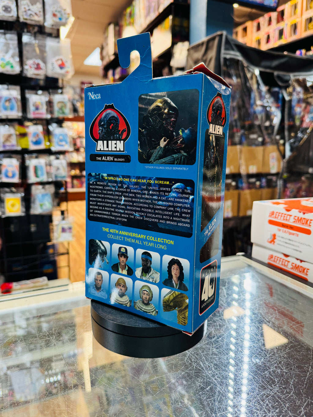 Bloody Alien -40th Anniversary- (NECA, Aliens) ***SEALED** product image 3, provided for visual reference and product detail