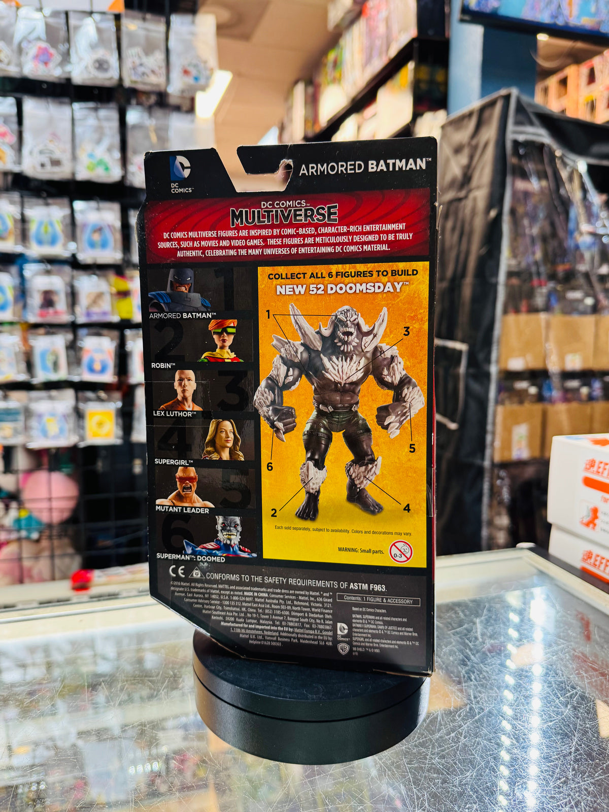 Armored Batman -BAF Doomsday- (Mattel, DC Multiverse) *SEALED* product image 3, provided for visual reference and product