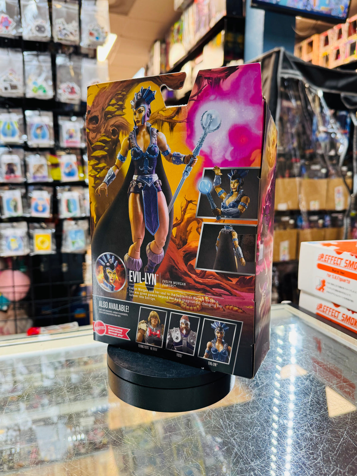 New Eternia Evil Lyn (MOTU Masterverse, Mattel) *SEALED* product image 3, provided for visual reference and product detail