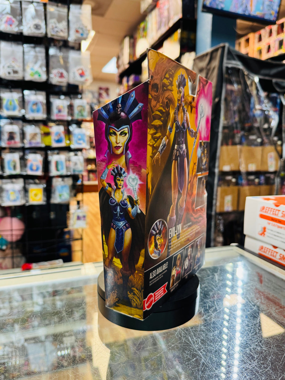 New Eternia Evil Lyn (MOTU Masterverse, Mattel) *SEALED* product image 4, provided for visual reference and product detail