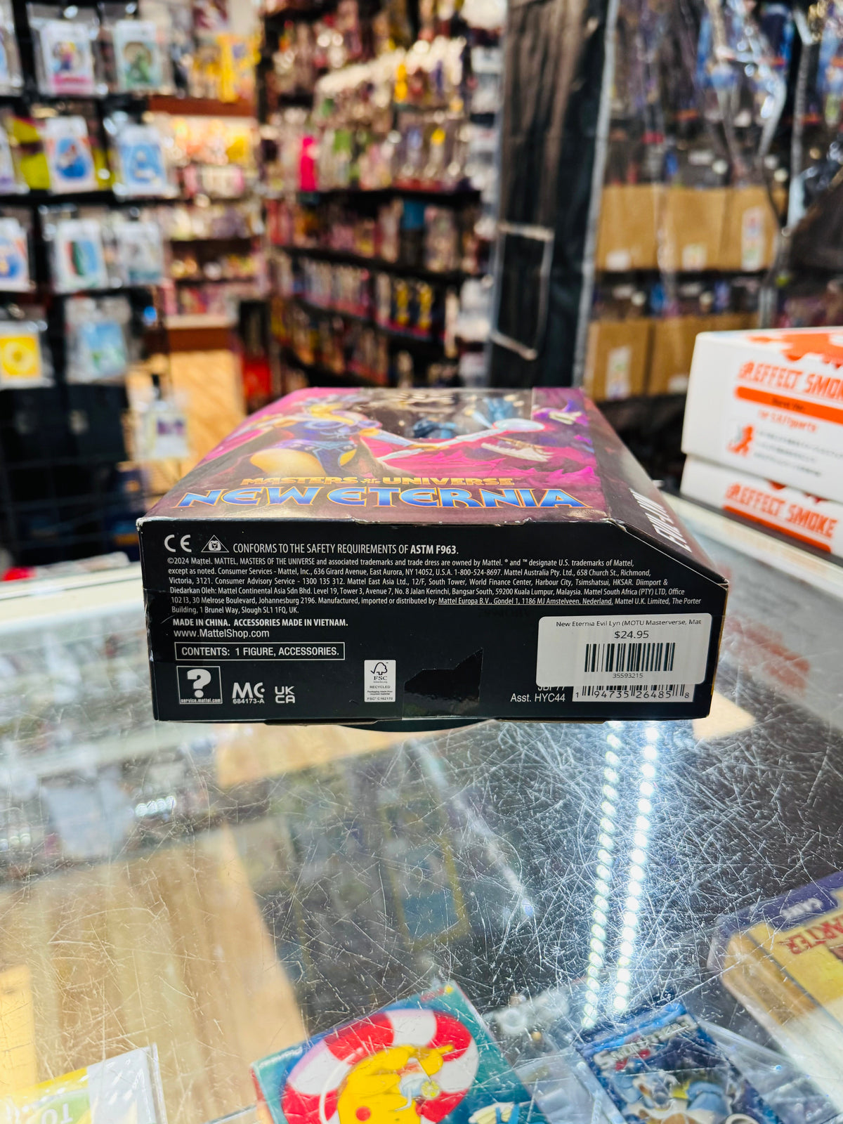 New Eternia Evil Lyn (MOTU Masterverse, Mattel) *SEALED* product image 6, provided for visual reference and product detail