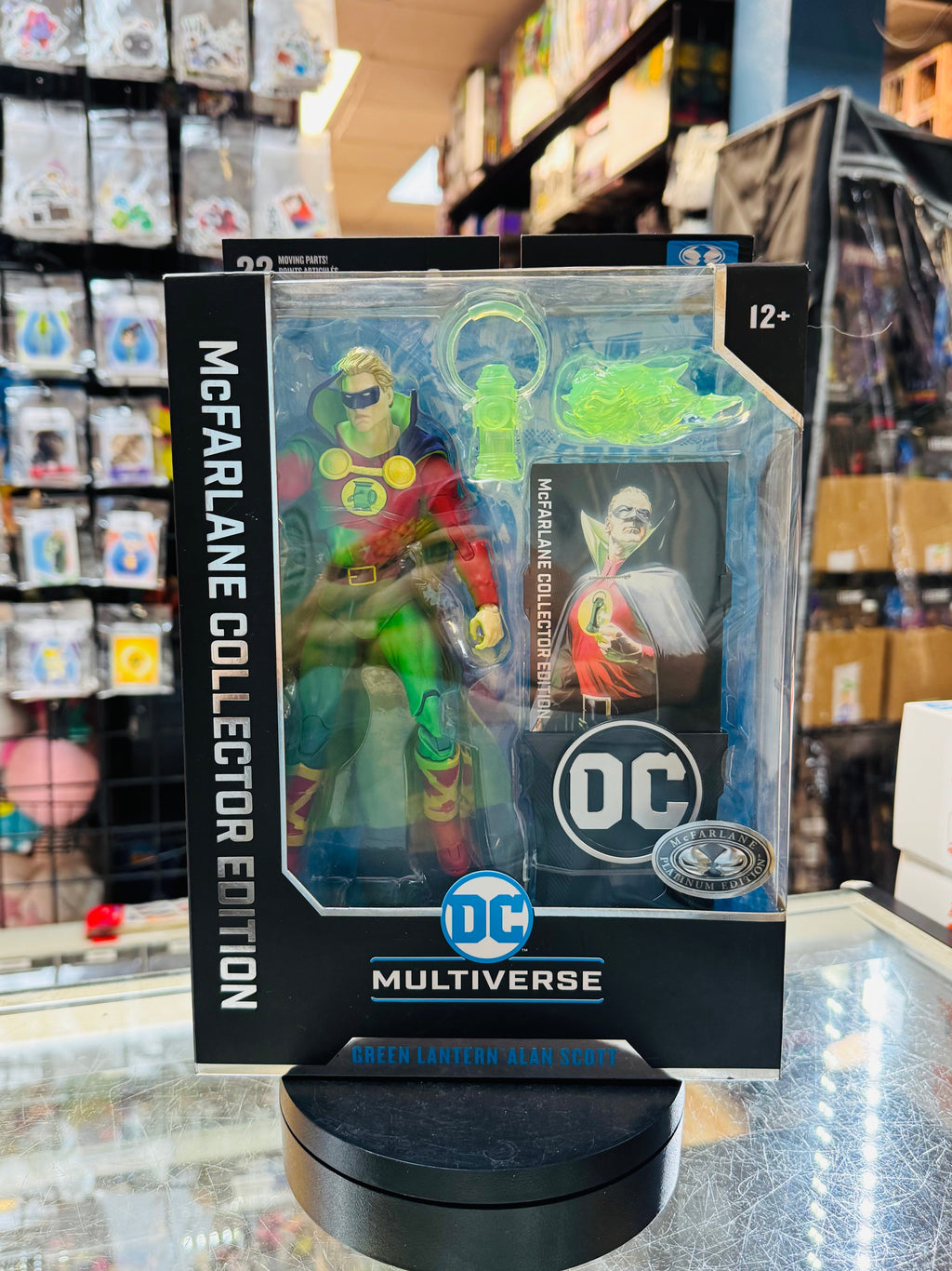 Alan Scott Green Lantern -Platinum-(DC Multiverse, McFarlane) *SEALED* product image 1, provided for visual reference and