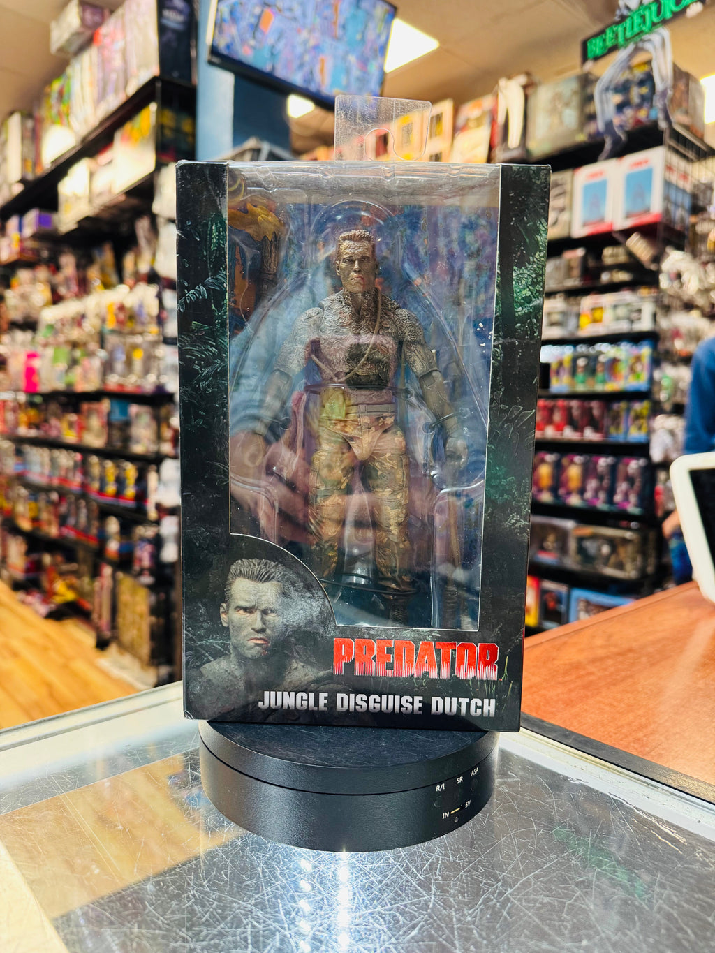 Jungle Disguise Dutch (NECA, Predator) **SEALED** product image 1, provided for visual reference and product detail review