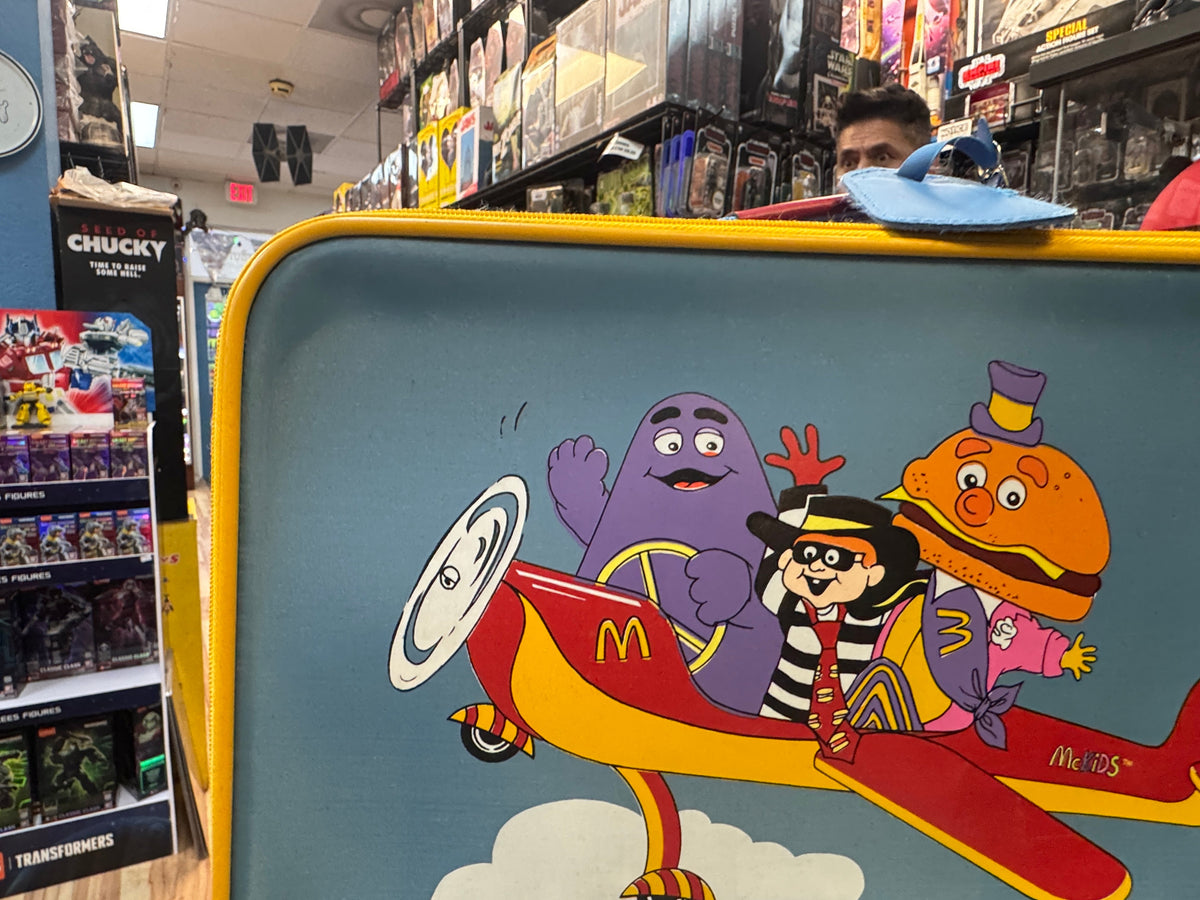 Grimace & Hamburgler Blue Suitcase (Vintage McDonalds, McKids) product image 10, provided for visual reference and product