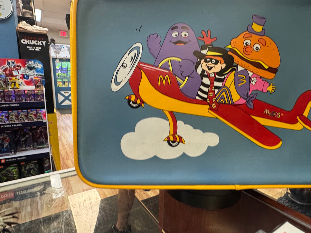 Grimace & Hamburgler Blue Suitcase (Vintage McDonalds, McKids) product image 9, provided for visual reference and product