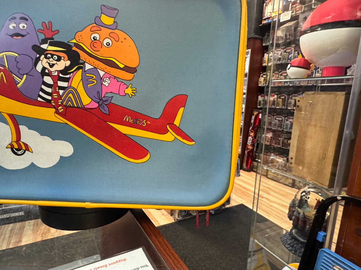 Grimace & Hamburgler Blue Suitcase (Vintage McDonalds, McKids) product image 8, provided for visual reference and product