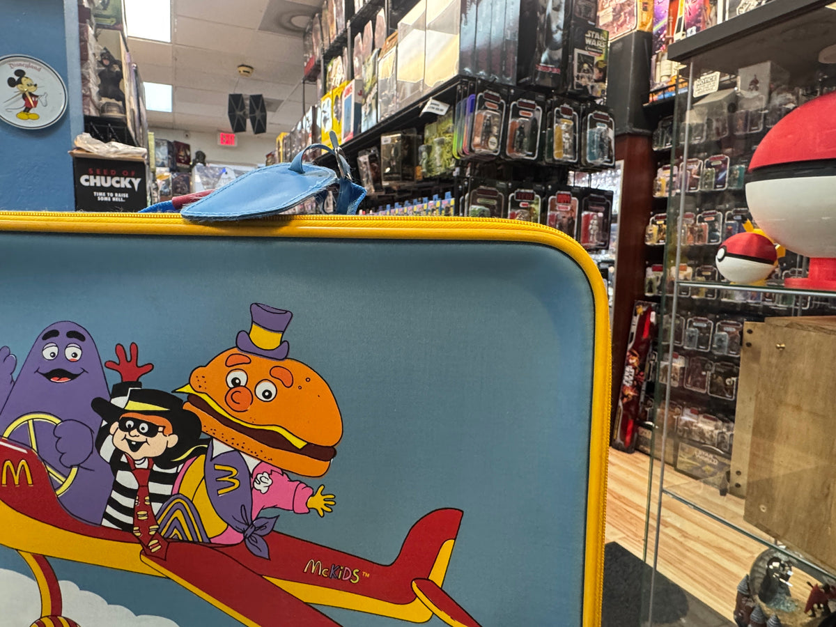 Grimace & Hamburgler Blue Suitcase (Vintage McDonalds, McKids) product image 7, provided for visual reference and product