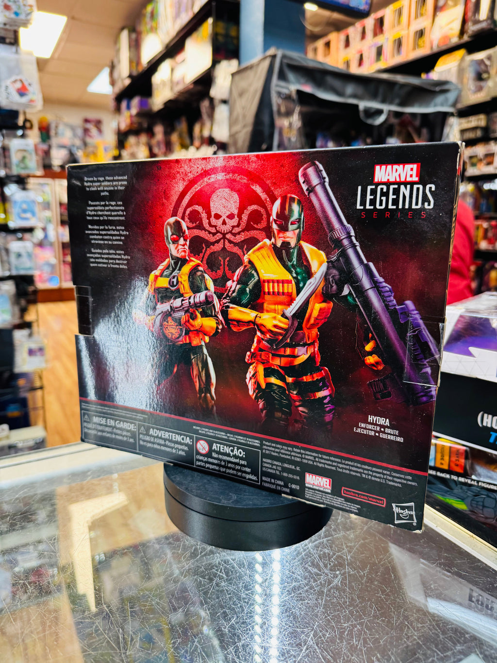 Hydra Soldier & Enforcer (Marvel Legends, Hasbro) **SEALED** product image 3, provided for visual reference and product