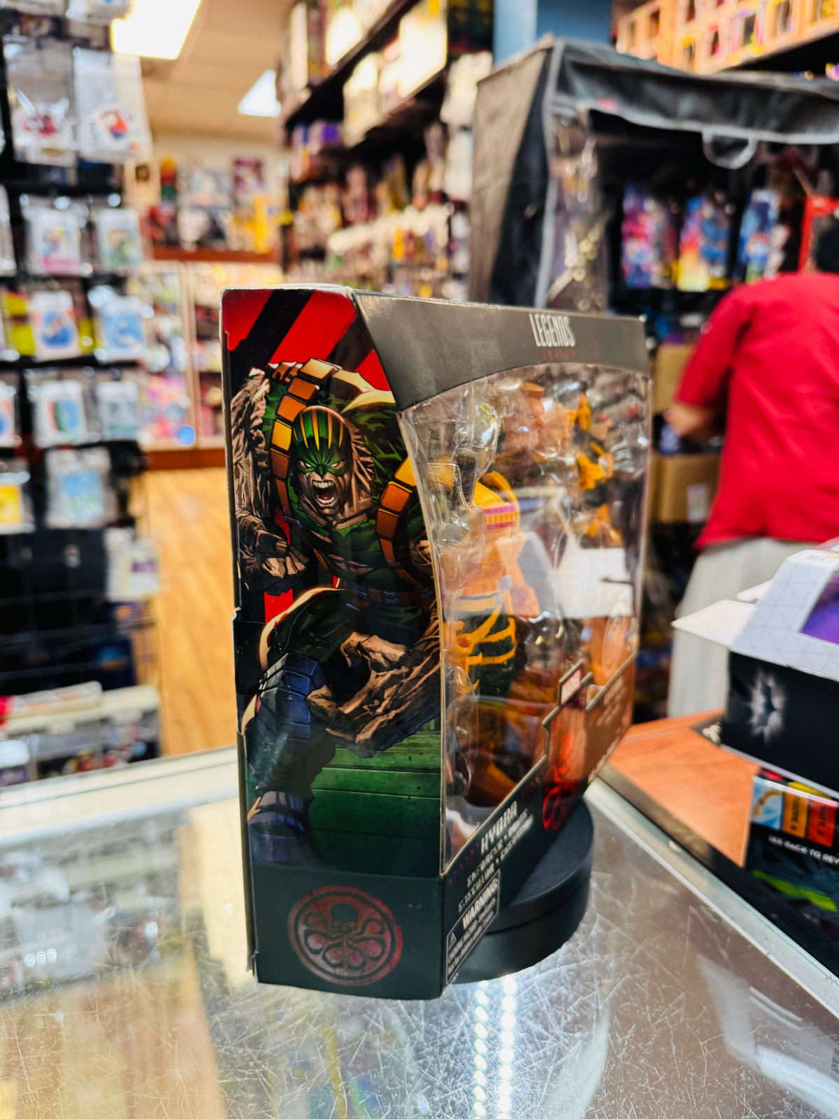 Hydra Soldier & Enforcer (Marvel Legends, Hasbro) **SEALED** product image 4, provided for visual reference and product