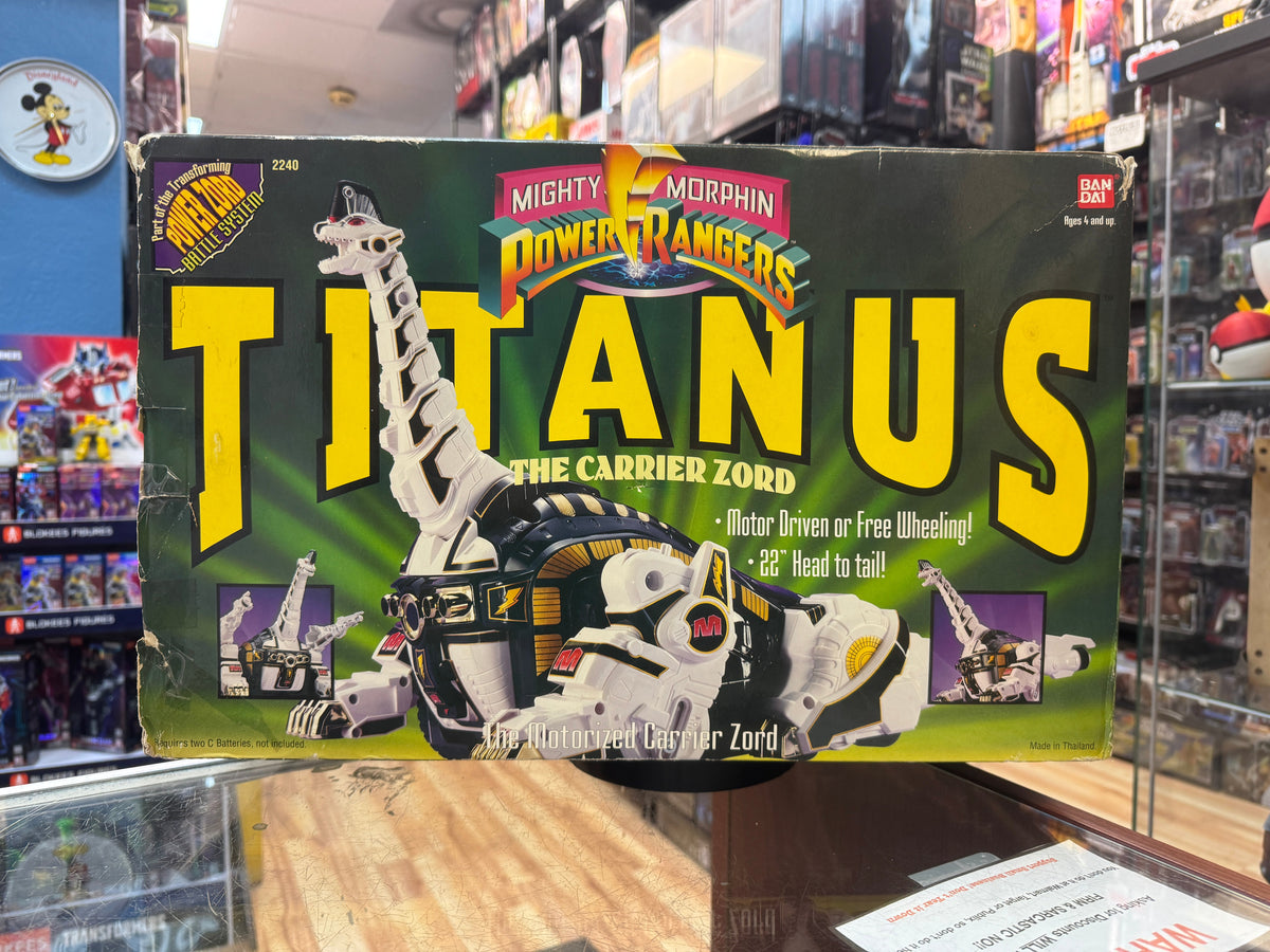 Titanus Carrier Zord (Vintage MMPR Power Rangers, Bandai) NEW product image 1, provided for visual reference and product