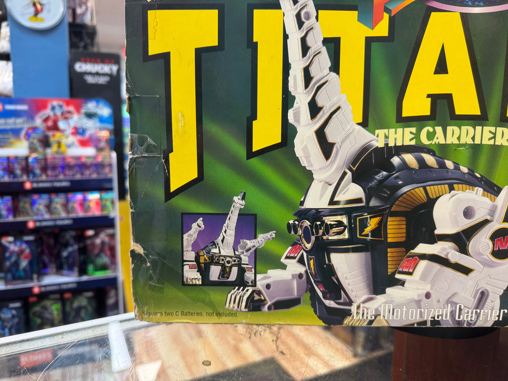 Titanus Carrier Zord (Vintage MMPR Power Rangers, Bandai) NEW product image 23, provided for visual reference and product