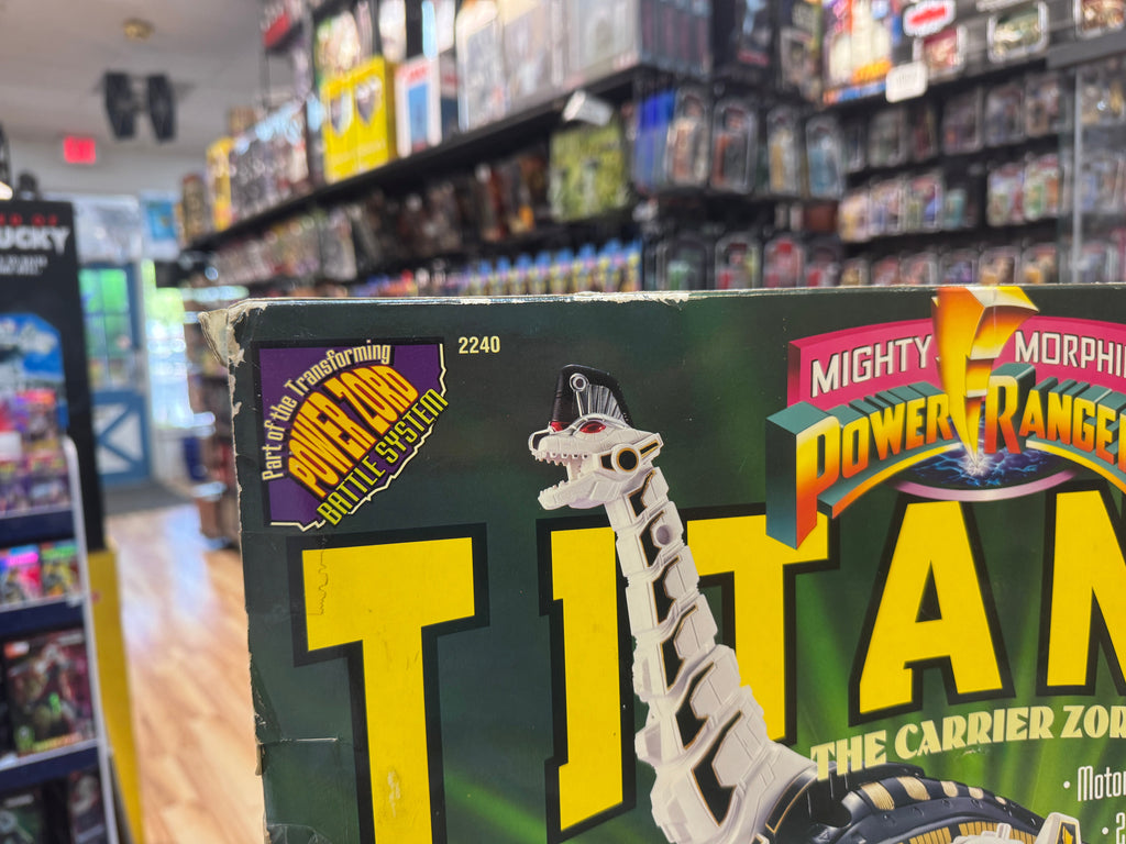 Titanus Carrier Zord (Vintage MMPR Power Rangers, Bandai) NEW product image 22, provided for visual reference and product