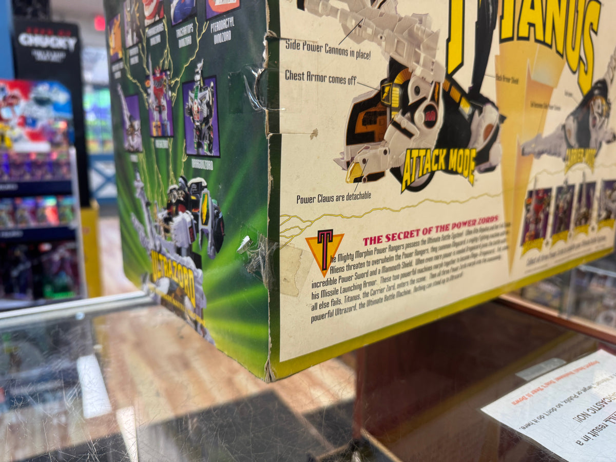 Titanus Carrier Zord (Vintage MMPR Power Rangers, Bandai) NEW product image 20, provided for visual reference and product