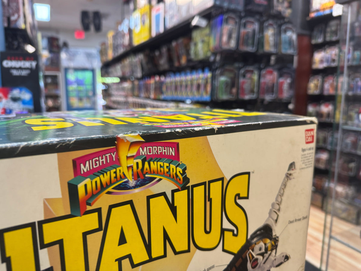 Titanus Carrier Zord (Vintage MMPR Power Rangers, Bandai) NEW product image 4, provided for visual reference and product
