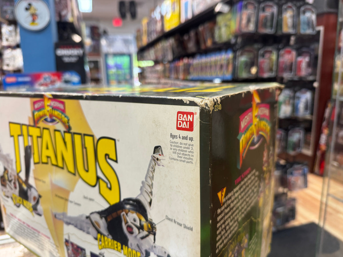 Titanus Carrier Zord (Vintage MMPR Power Rangers, Bandai) NEW product image 19, provided for visual reference and product