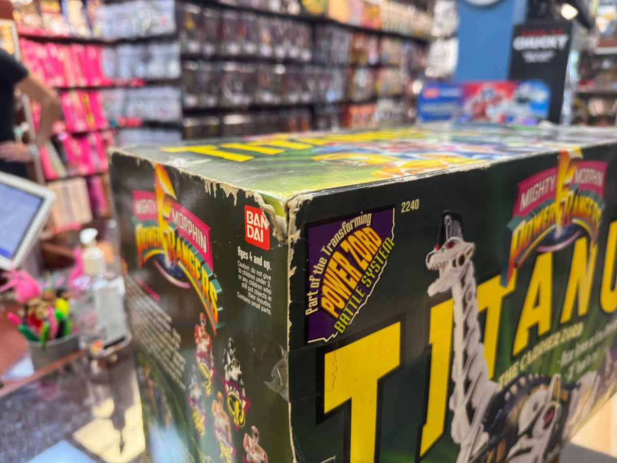 Titanus Carrier Zord (Vintage MMPR Power Rangers, Bandai) NEW product image 16, provided for visual reference and product