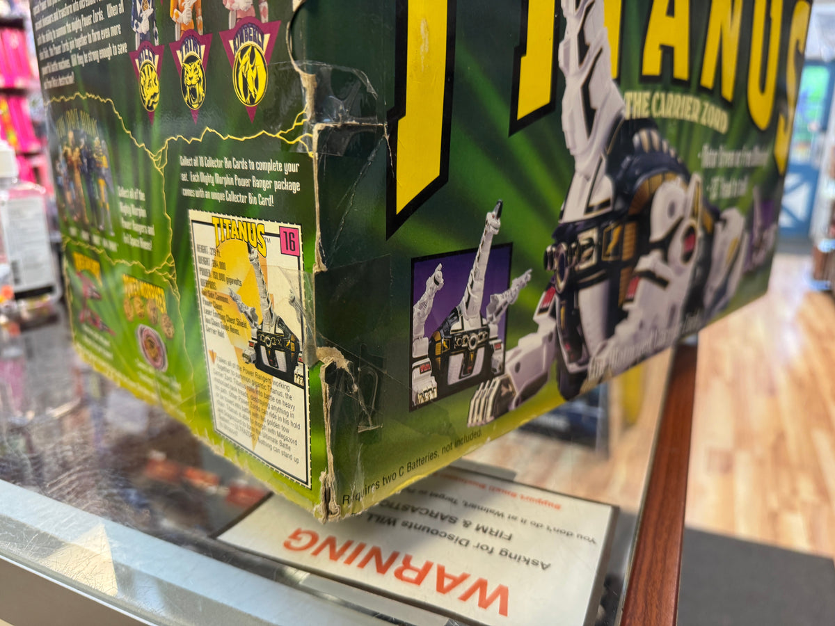 Titanus Carrier Zord (Vintage MMPR Power Rangers, Bandai) NEW product image 15, provided for visual reference and product