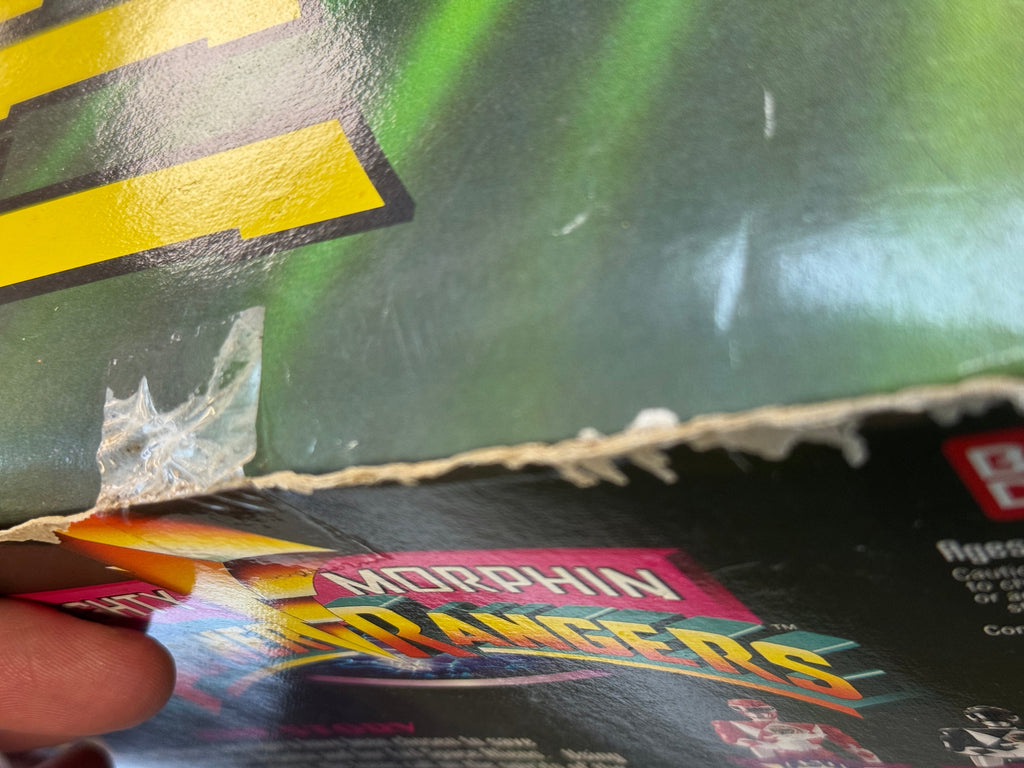 Titanus Carrier Zord (Vintage MMPR Power Rangers, Bandai) NEW product image 14, provided for visual reference and product