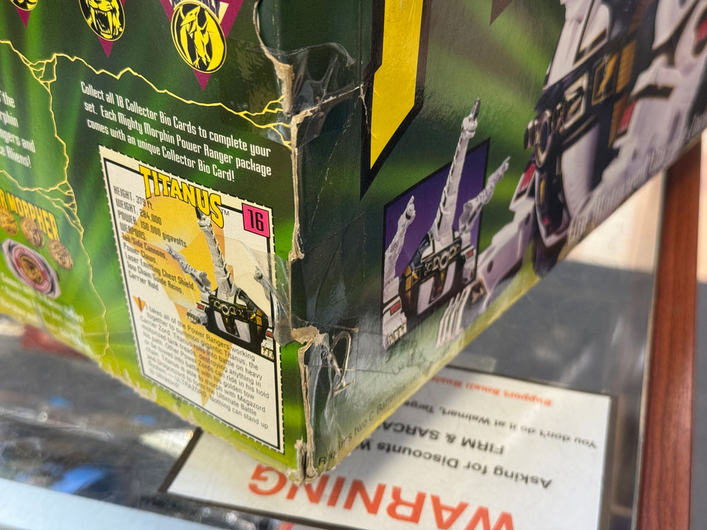 Titanus Carrier Zord (Vintage MMPR Power Rangers, Bandai) NEW product image 12, provided for visual reference and product