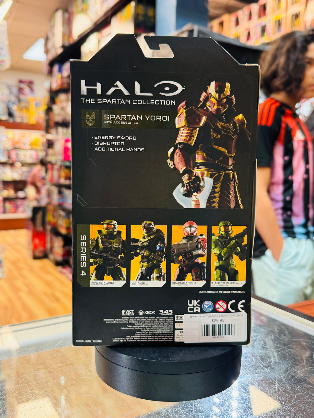 Spartan Yoroi -Spartan Collection- (Halo, Jazwares) *SEALED* product image 3, provided for visual reference and product