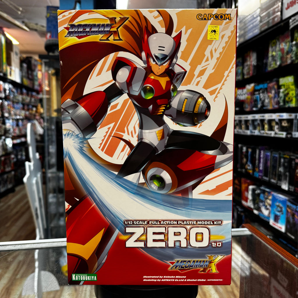 Zero 1/12 Scale Model Kit 8087 (Mega Man, Kotobukiya) product image 2, provided for visual reference and product detail